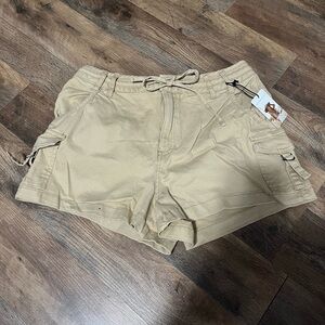Sincerely Jules Light Brown Cargo Shorts